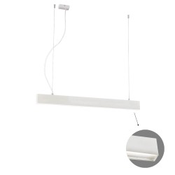 Suspensie Liniara CIBA 3916-00058-4-W-M-N Viokef LED, Alb, Grecia