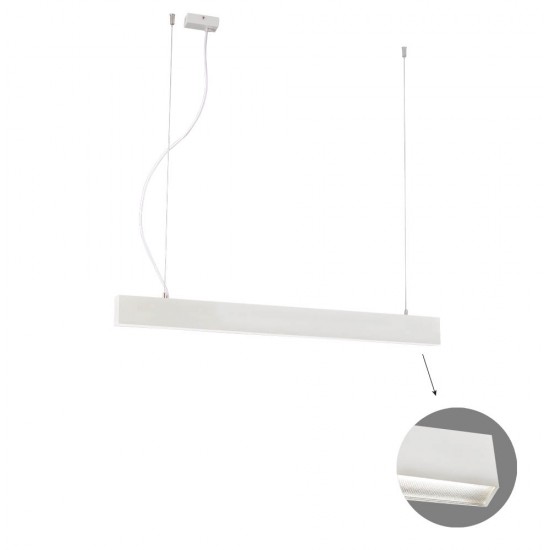 Suspensie Liniara CIBA 3916-00058-4-W-M-D3 Viokef LED, Alb, Grecia