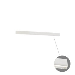 Plafoniera Liniara CIBA 3916-01058-3-W-M-D3 Viokef LED, Alb, Grecia
