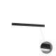 Plafoniera Liniara CIBA 3916-01114-4-B-M-D3 Viokef LED, Negru, Grecia