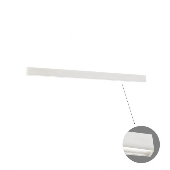 Plafoniera Liniara CIBA 3916-01142-3-W-M-D3 Viokef LED, Alb, Grecia