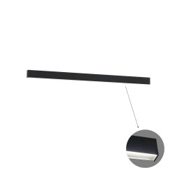 Plafoniera Liniara CIBA 3916-01198-4-B-M-D4 Viokef LED, Negru, Grecia