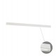 Plafoniera Liniara CIBA 3916-01254-4-W-M-D3 Viokef LED, Alb, Grecia