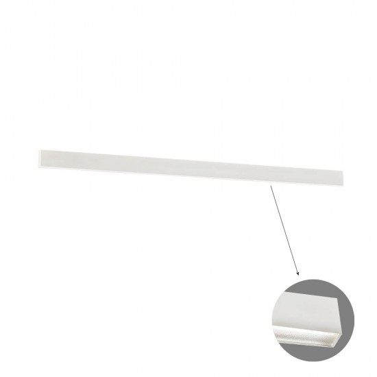 Plafoniera Liniara CIBA 3916-01282-4-W-M-D4 Viokef LED, Alb, Grecia