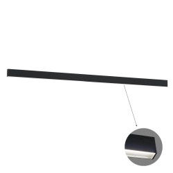 Plafoniera Liniara CIBA 3916-01338-4-B-M-D4 Viokef LED, Negru, Grecia