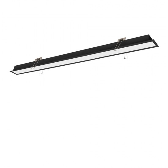 Plafoniera Incastrata SASA 3917-03170-3-B-P-D3 Viokef LED, Negru, Grecia