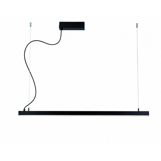 Suspensie LYNNE 3994601 Viokef LED, Negru, Grecia