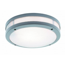 Plafoniera Exterior CHIOS 4081700 Viokef E27, Gri, Grecia