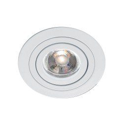 Downlight Incastrat RICHARD 4106401 Viokef GU10, Alb, Grecia