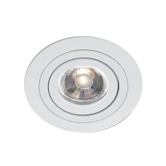 Downlight Incastrat RICHARD 4106401 Viokef GU10, Alb, Grecia