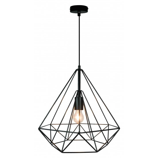 Pendul UNICA 4114801 Viokef E27, Negru, Grecia