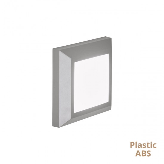Aplica Exterior LEROS PLUS 4137900 Viokef LED, Alb, Grecia