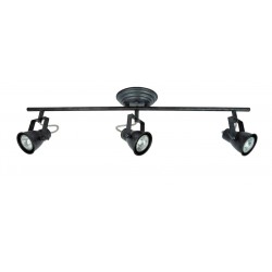 Lustra Spot VINTAGE 4139100 Viokef GU10, Negru, Grecia