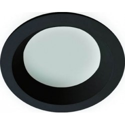 Downlight Incastrat YAN 4151201 Viokef GU10, Negru, Grecia