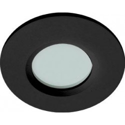 Downlight Incastrat VIKI 4151401 Viokef GU10, Negru, Grecia