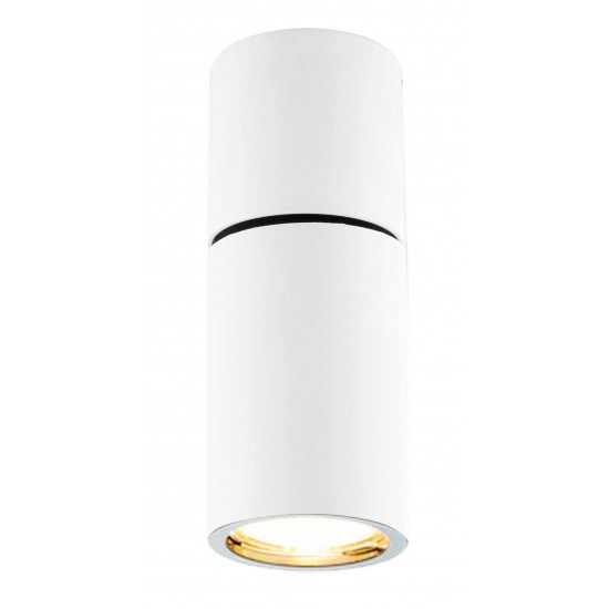 Downlight Aplicat NOBBY 4157100 Viokef GU10, Alb, Grecia
