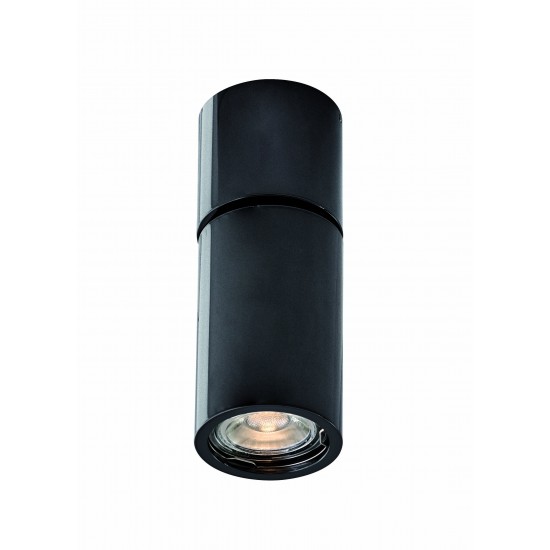 Downlight Aplicat NOBBY 4157101 Viokef GU10, Negru, Grecia