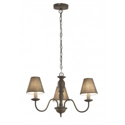 Candelabru FATIMA 4163500 Viokef E14, Gri, Grecia