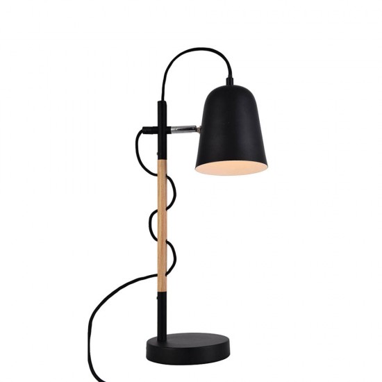 Veioza EDDIE 4163800 Viokef E14, Negru, Grecia