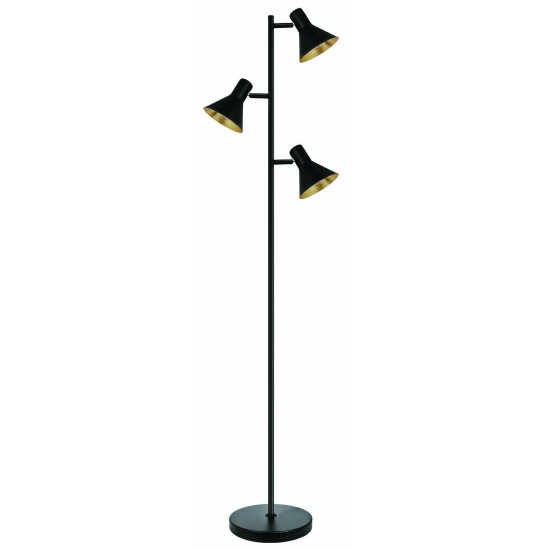 Lampadar HARVEY 4167400 Viokef E14, Negru, Grecia