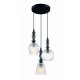 Suspensie TALISA 4169800 Viokef E27, Negru, Grecia