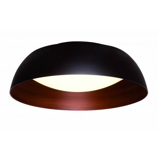 Lustra Plafon CHESTER 4173500 Viokef LED, Negru, Grecia