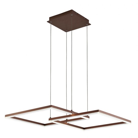 Suspensie LINUS 4173600 Viokef LED, Cupru, Grecia