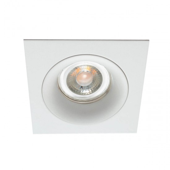 Downlight Incastrat TIM 4182800 Viokef GU10, Alb, Grecia