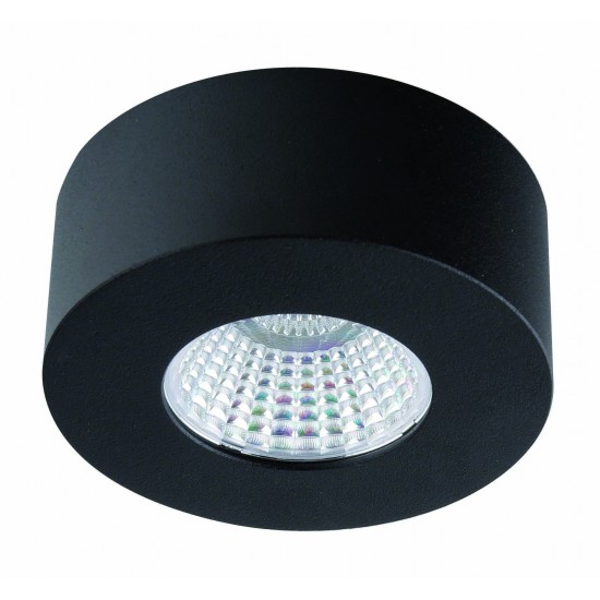 Downlight Aplicat FANI 4183401 Viokef LED, Negru, Grecia