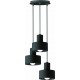 Suspensie NORTON 4185001 Viokef E27, Negru, Grecia