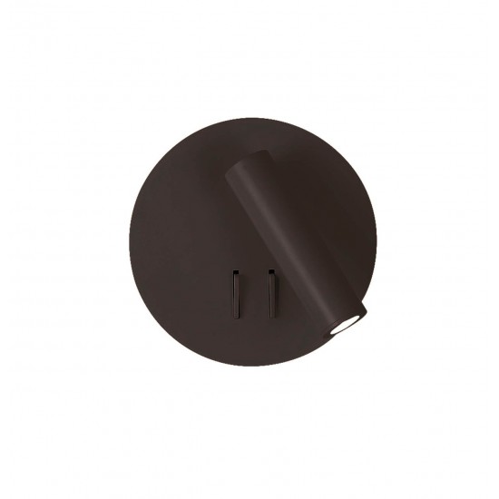 Aplica Dormitor MOBY 4188201 Viokef LED, Negru, Grecia