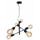 Candelabru FREESTYLE 4193100 Viokef E27, Negru, Grecia