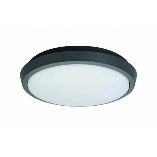 Plafoniera Exterior TIBUOK 4197600 Viokef LED, Gri, Grecia