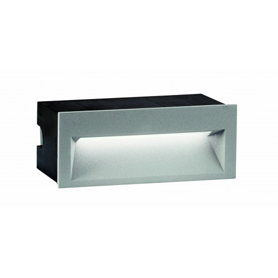Aplica Exterior Incastrata THETA 4198900 Viokef LED, Gri, Grecia