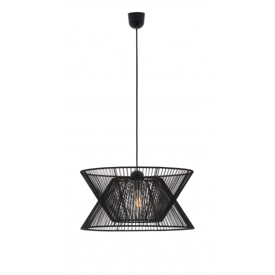 Pendul ARGELA 4203700 Viokef E27, Negru, Grecia