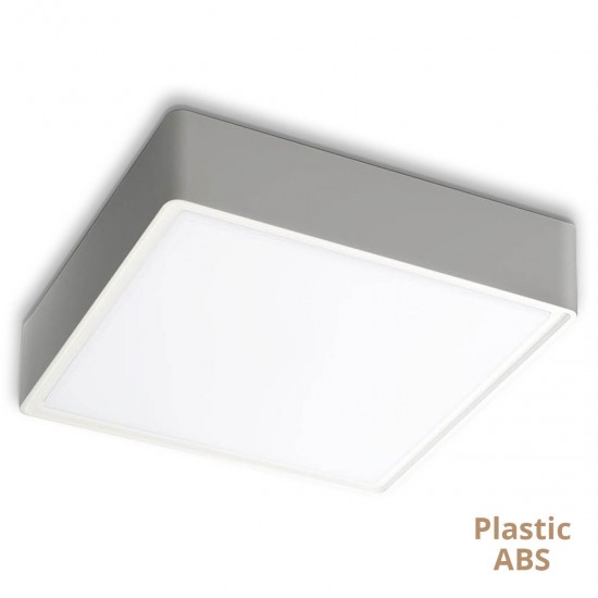 Plafoniera Exterior DONOUSA 4209300 Viokef LED, Gri, Grecia