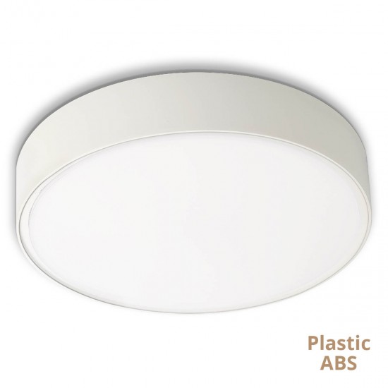 Plafoniera Exterior DONOUSA 4209401 Viokef LED, Alb, Grecia