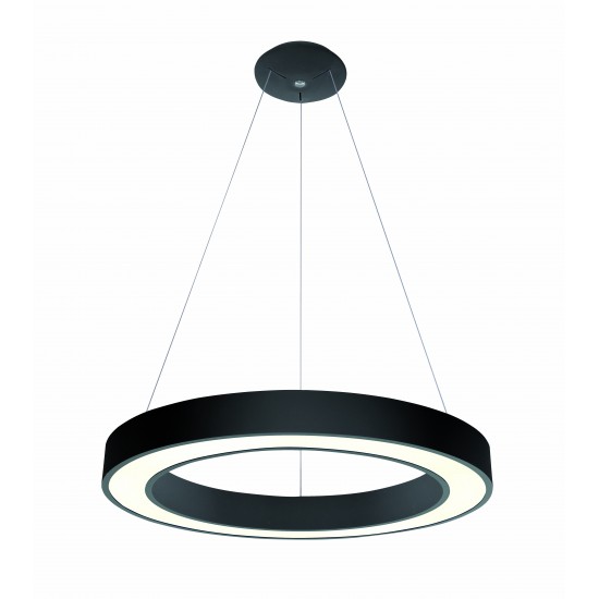 Suspensie APOLLO 4214001 Viokef LED, Negru, Grecia