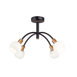 Lustra Plafon EL?SA 4215200 Viokef E14, Alb, Grecia