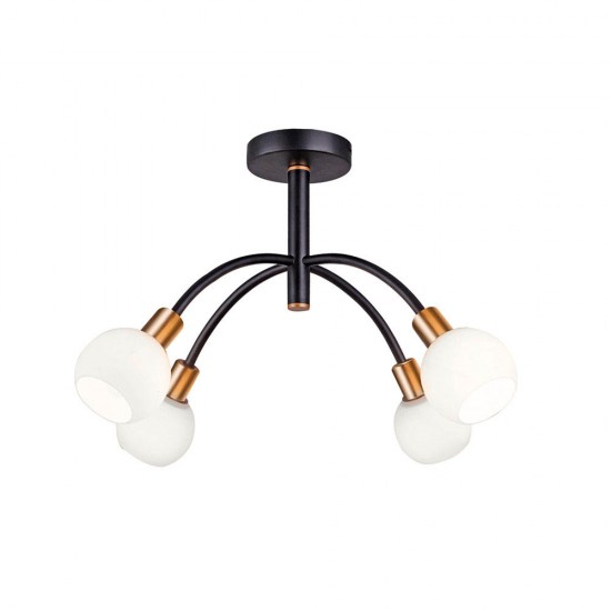 Lustra Plafon EL?SA 4215200 Viokef E14, Alb, Grecia