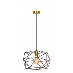 Pendul KOMODO 4217800 Viokef E27, Negru, Grecia