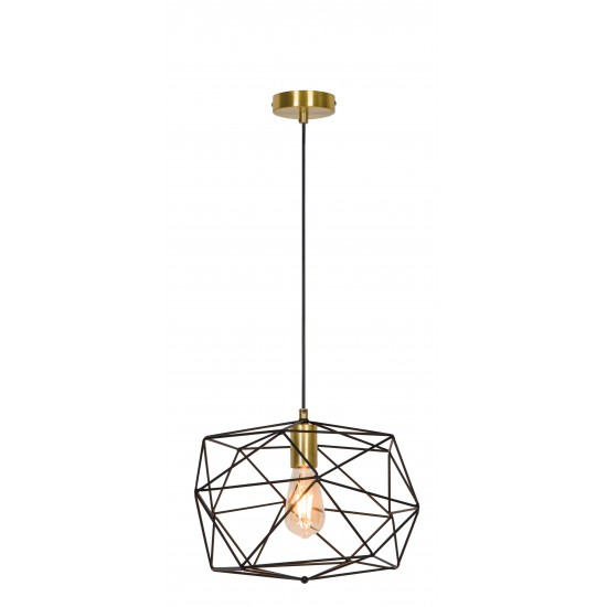 Pendul KOMODO 4217800 Viokef E27, Negru, Grecia