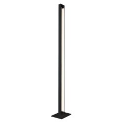 Lampadar TIFFANY 4220800 Viokef LED, Negru, Grecia
