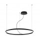Suspensie VERDI 4224101 Viokef LED, Negru, Grecia