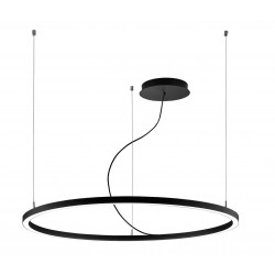 Suspensie VERDI 4224201 Viokef LED, Negru, Grecia