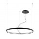 Suspensie VERDI 4224301 Viokef LED, Negru, Grecia