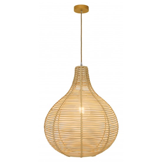 Pendul BOLITA 4227700 Viokef E27, Natural, Grecia