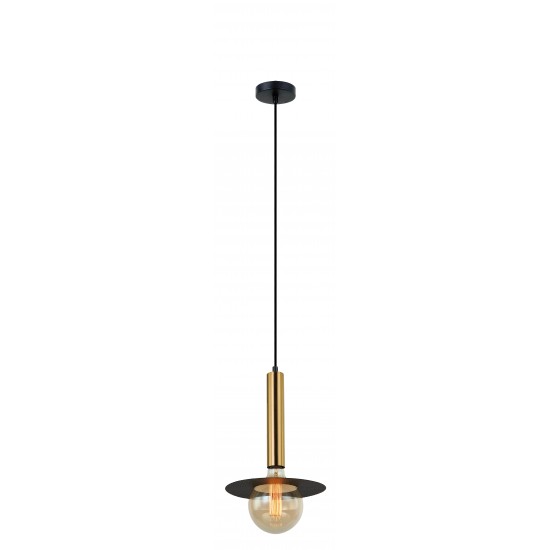 Pendul LOUIS 4230501 Viokef E27, Negru, Grecia
