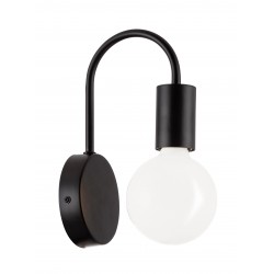 Aplica JANE 4232900 Viokef E27, Negru, Grecia