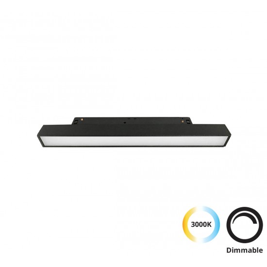 Downlight Sina Magnetica MAGNETIC 4244300 Viokef LED, Negru, Grecia
